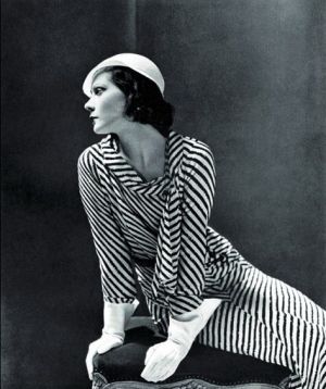 Exiled Russian princess Natalia Paley in Lucien Lelong dress for Vogue 1931 by George Hoyningen-Huene.jpg